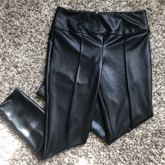 XOXO Pants - Vegan leather black pants size XL